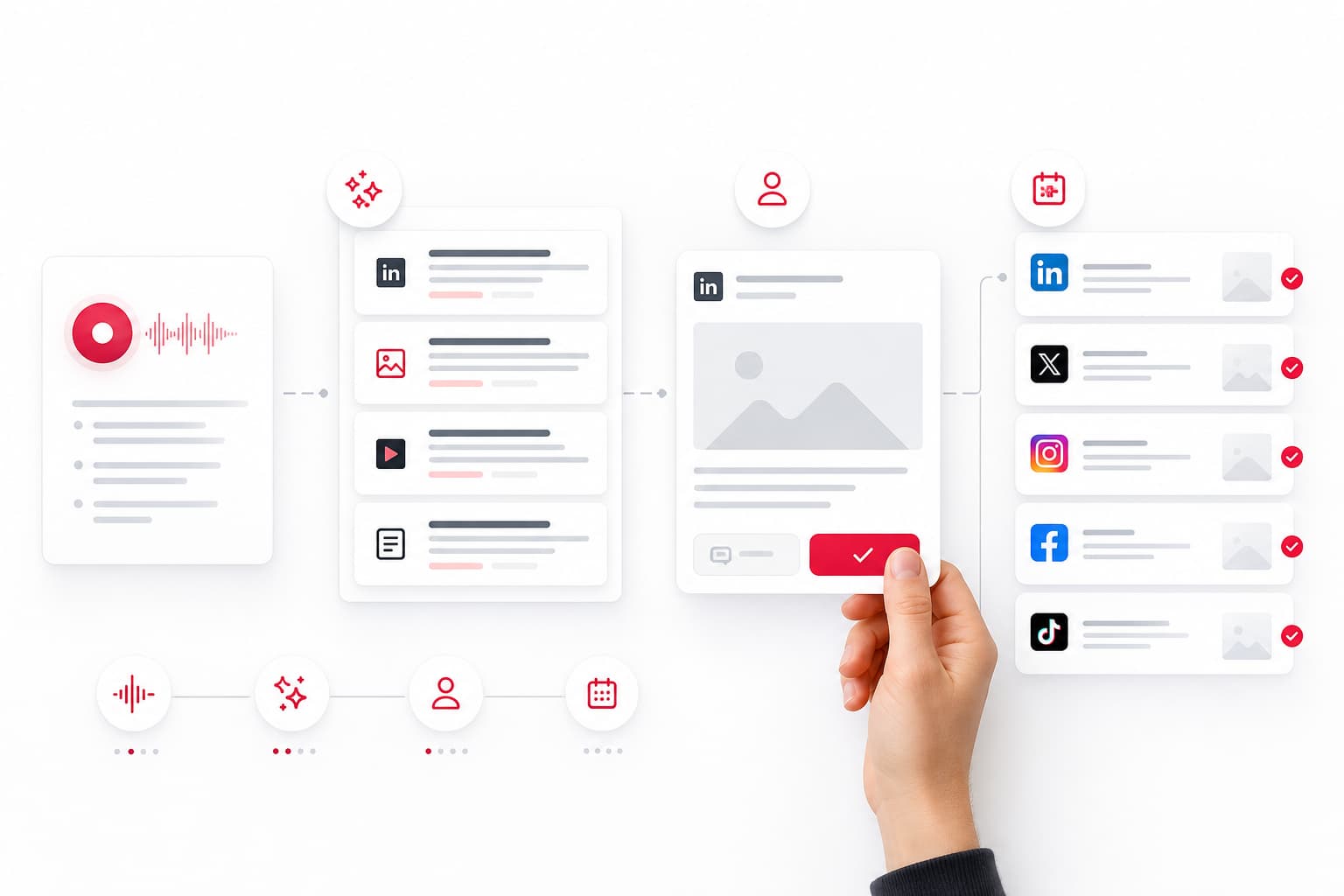Los 12 mejores AI social media content generator en 2026: guía comparativa completa